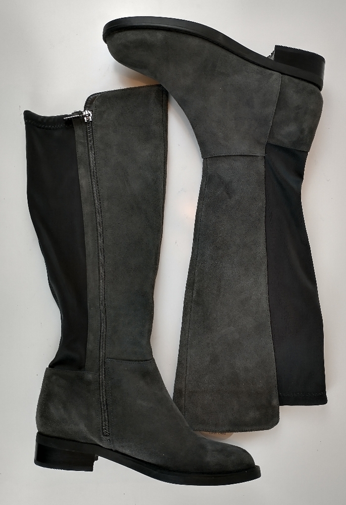 Blondo Grey Ellie Riding Boots Waterproof Size 6.5